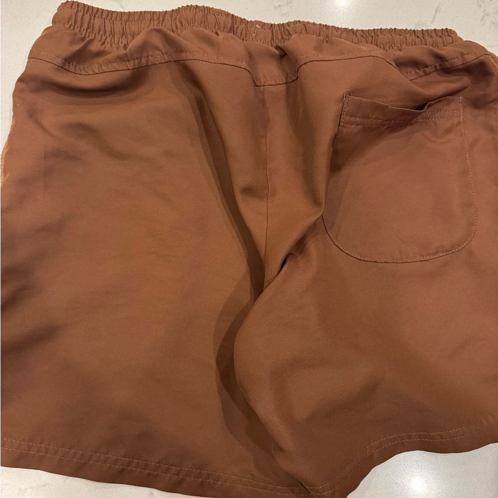 Men's Brown Casual Shorts